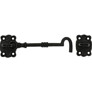 152mm Cabin Hook Antique Black Iron