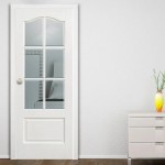 Bucks Horn Oak Kent Six Light Clear Glazed Doors White