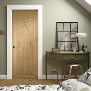 Shrewsbury Prefinished Pesaro Oak Doors