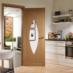 Bridgnorth Prefinished Pesaro Oak Glazed Doors