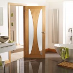 Oswestry Verona Oak Glazed Doors