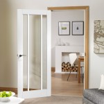 Noss Mayo Glazed Worcester Primed Doors