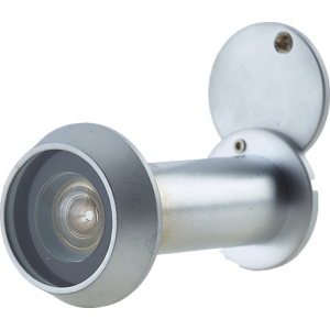 180 Degree Fire Rated Door Viewer Satin Chrome