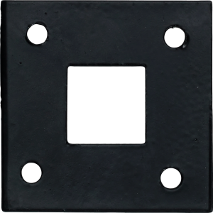 Drop Down Bolt Square Keep Black