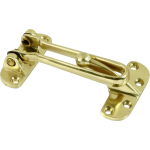 Door Guard Restrictor Polished Brass