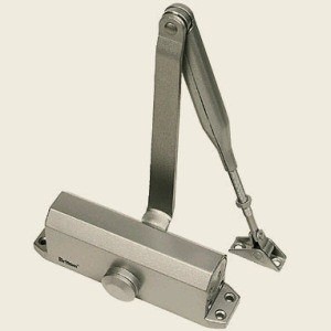 NT121 Overhead Door Closer Silver