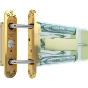 Perko Powermatic R100 Concealed Door Closer Polished Brass