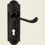 Sharlston Black Iron Lock Handle