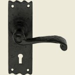 Shropshire Black Iron Lock Handle