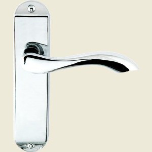 Broadway Chrome Latch Lever Handles