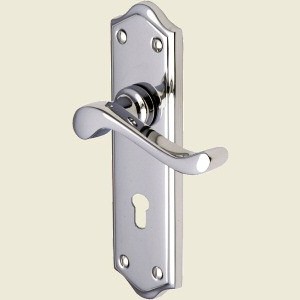 Buckingham Polished Chrome Euro Profile Handles