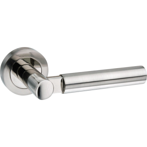 Palermo Lever on Rose - Dual Finish Door Handles