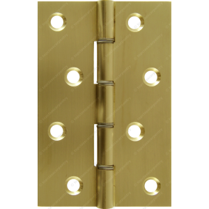 102mm DSW Butt Hinge Natural Brass