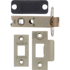  81mm Double Sprung Tubular Latch Satin Nickel