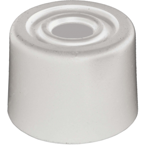 1 Inch Door Stop White Rubber