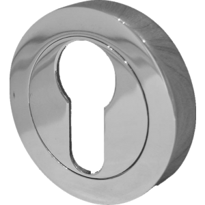 Projected Round Euro Profile Escutcheon PC