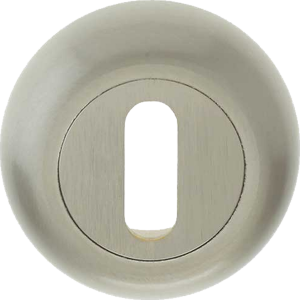 48mm Round Standard Key Escutcheon Satin Nickel