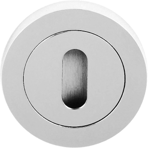 51mm Round Key Hole Escutcheon Polished Chrome