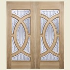 30 x 78 Majestic Oak Double Glazed Door