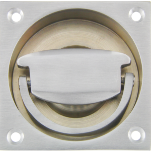 65mm Square Flush Pull And Turn Handle SC