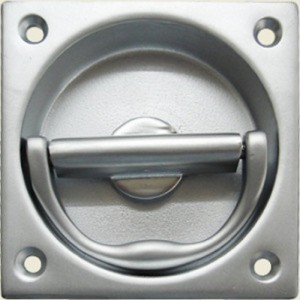 76mm Square Flush Pull And Turn Handle SC