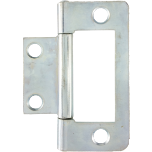  50mm Flush Hinge Bright Zinc