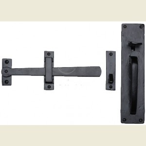 Black Iron Rustic Latch