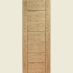 18 x 78 Palermo Prefinished Premium Oak Door Door 457 x 1981 x 35mm