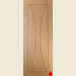 27 x 78 Verona Oak FD30 Fire Door 686 x 1981 x 44mm