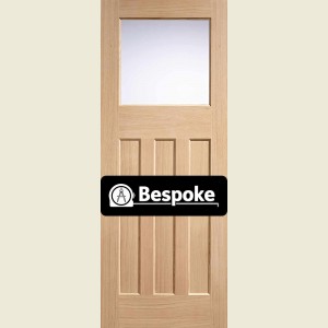 Bespoke DX 30s Frosted Glass Oak Door