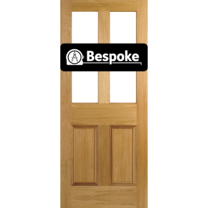 Bespoke Malton Oak Unglazed Door