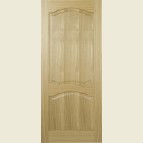 30 x 78 Pre-Finished Interior Louis Oak Two Panel Fire Door