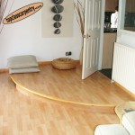 Split Level Laminate Flooring