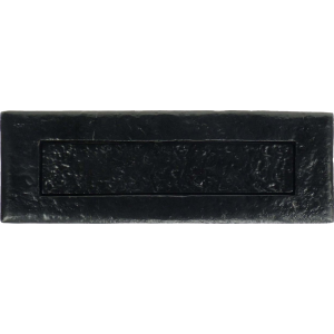 257mm x 80mm Antique Black Letter Box Cover Plate