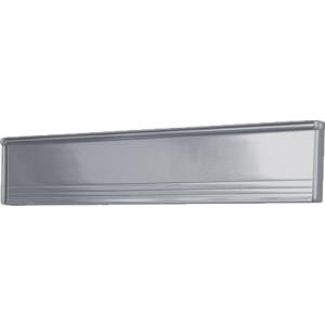 293mm Aluminium Letterplate With Flap