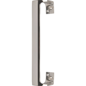 229mm Cranked Pull Handle Polished Chrome