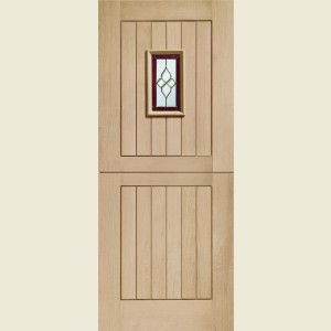 33 x 78 MT Oak Chancery Stable Door Tripple Glazed